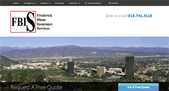 Desktop Screenshot of fredbluminsurance.com
